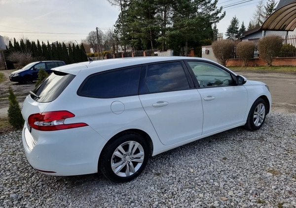 Peugeot 308 cena 33500 przebieg: 232000, rok produkcji 2017 z Łódź małe 211